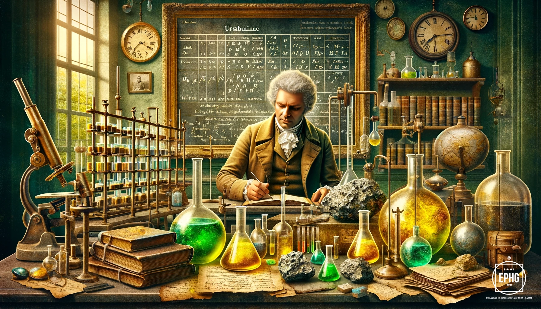 Discovery of Uranium in 1789 by Martin Heinrich Klaproth