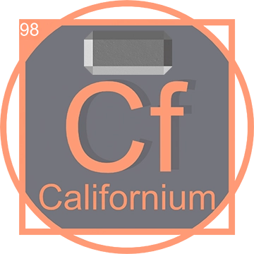 Periodic Cf Californium