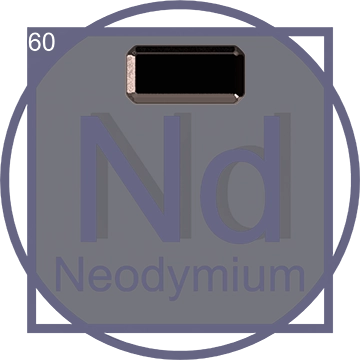 Neodymium element