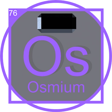 Osmium element