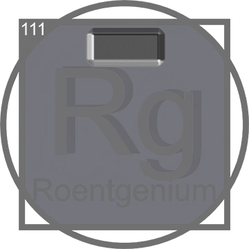 Periodic Rg Roentgenium