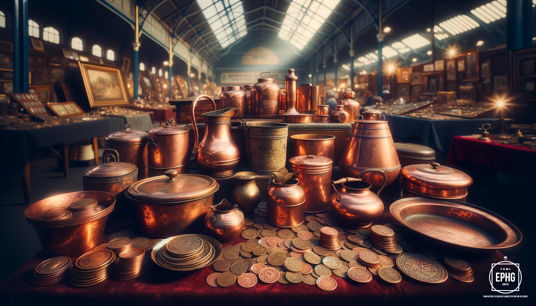 Various Copper Antiques